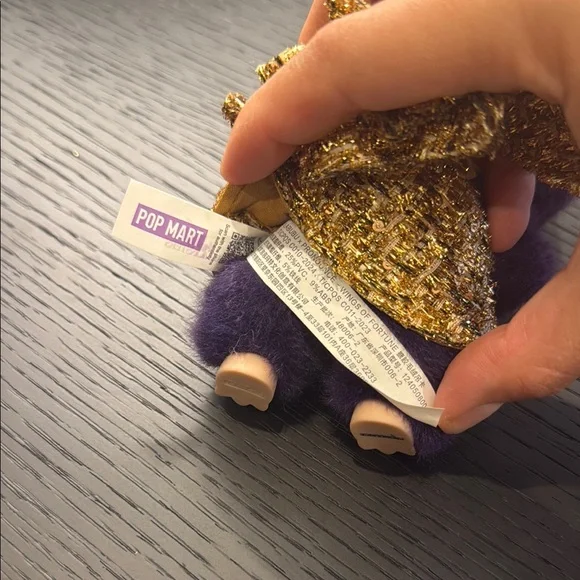 POP MART Labubu x Pronounce Wings of Fortune Vinyl Plush Keychain - Picture 4 of 7